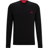 Hugo Boss Tröjor Hugo Boss Knitted Sweater - Black
