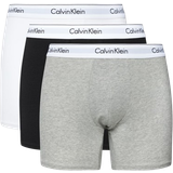 Calvin klein boxer brief Calvin Klein Modern Boxershorts 3-pack - Black/White/Grey Heather