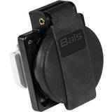 Bals Elartiklar Bals Safety Outlet 16A bk, Säkerhets ut 16A svart