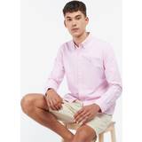 Barbour Rosa Överdelar Barbour Oxford Tailored Shirt Herr, Pink