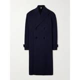 Gucci Ytterkläder Gucci Double-breasted wool overcoat blue