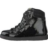 Angulus Boot With Laces And D-rings Black Black, Female, Skor, Sneakers, höga sneakers, Svart