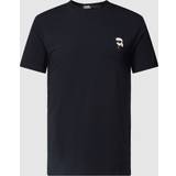 Karl Lagerfeld T-shirts & Linnen Karl Lagerfeld T-Shirt mit Motiv-Patch in Marineblau, Größe