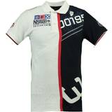 Geographical Norway Överdelar Geographical Norway POLO Herre KAPCODE White/Navy