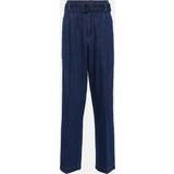 Polo Ralph Lauren Dam Jeans Polo Ralph Lauren High-rise wide-leg jeans blue
