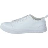 Toms Herr Sneakers Toms White Leather Mn Trvlo Sneak White Vit