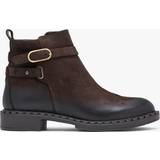 DANIEL Venus Brown Leather Ankle Boots 41, Colour: Brown Leather