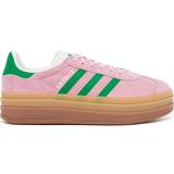 Mocka - Rosa Skor adidas Gazelle Bold W - True Pink/Green/Cloud White