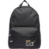 EA7 Dam Väskor EA7 black gold logo casual backpack Black