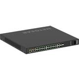 Netgear 10 Gigabit Ethernet Switchar Netgear AV Line M4250-26G4XF-PoE+