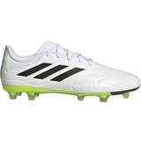 Adidas Läder Fotbollsskor adidas Copa Pure.2 FG - Cloud White/Core Black/Lucid Lemon