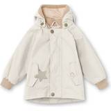 Tunnare jackor Mini A Ture Matwally Fleece Lined Spring Jacket GRS - White Swan