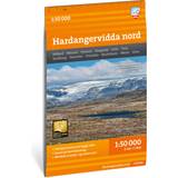 Böcker Calazo Turkart Hardangervidda nord 1:50 000