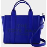 Marc Jacobs Blåa Toteväskor Marc Jacobs The Small Leather Tote Bag Blue