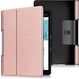 Datortillbehör Lenovo Yoga Smart Tab 10.1 tri-fold simple flip case Rose Gold
