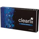 Kontaktlinser Clearlii Monthly Advanced -0.75 6