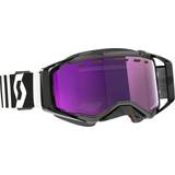 Scott Lavinsändare Skidutrustning Scott Prospect Light Sensitive Goggles Premium Svart-Vit-Brons Krom