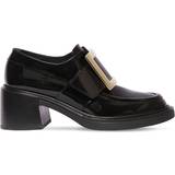 Roger Vivier Skor Roger Vivier patent leather loafers black