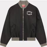 Kenzo Herr - Shell Jackets Jackor Kenzo Mens Black Lucky Tiger Brand-embroidered Shell Jacket