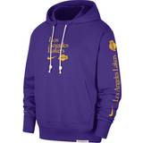 Los Angeles Lakers Jackor & Tröjor Nike Men's Los Angeles Lakers Courtside Standard Issue Hoodie, Small, Purple