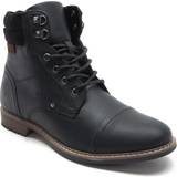 Red Tape Herr Skor Red Tape Mens Thomas Crick Hardy Boots Black Leather