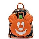 Väskor Loungefly Disney Musse O-lykta dam dubbel rem axelväska handväska, flerfärgad, en storlek