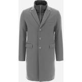 Cashmere - Herr Kappor & Rockar Herno Layered cashmere overcoat grey