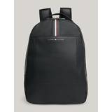 Herr - Svarta Skolväskor Tommy Hilfiger Signature Logo Backpack BLACK One Size