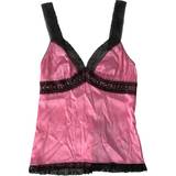 Dolce & Gabbana Pink Lace Silk Sleepwear Camisole Top Underwear IT2