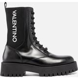 Valentino Skor Valentino Women's Thory Leather Lace-Up Boots Black