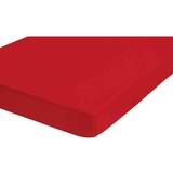 Biberna Sängkläder Biberna jersey spannbetttuch Bettlaken Rot (200x)