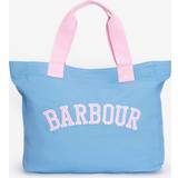 Barbour Handväskor Barbour Women's Logo Holiday Tote Bag Chambray Blue Multi