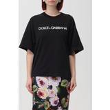 Dolce & Gabbana Dam Överdelar Dolce & Gabbana T-Shirt Logo Black
