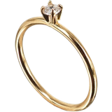 Astrid & Agnes IDA Ring - Gold/Transparent