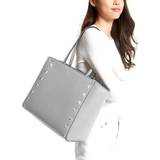 Michael Kors Vita Toteväskor Michael Kors Women's Handbag Holly White 35 x 30 x 17 cm
