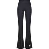 Nike Air Women's High-Waisted Full-Length Split-Hem Leggings - Black/White