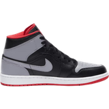 Air jordan 42 Nike Air Jordan 1 Mid M - Black/Fire Red/White/Cement Grey