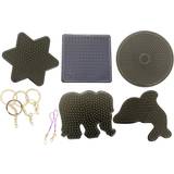 Elefanter - Plastleksaker Pärlor Teknikproffset Pearl Plate Set