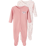 Name It Baby Flower Nightsuits 2-pack - Rosette