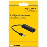 2.5 Gigabit Ethernet - USB-A Nätverkskort DeLock 66299