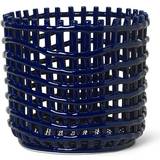Keramik Korgar Ferm Living Wicker Blue Korg 23.5cm