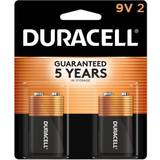 Duracell 9V Alkaline 2-pack