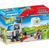 Playmobil lastbil leksaker Playmobil Glass Recycling Truck with Container 71431