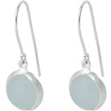 Pernille Corydon Aura Earhooks - Silver/Blue/Quartz