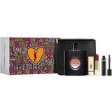 Yves Saint Laurent Herr Gåvoboxar Yves Saint Laurent Black Opium 2023 Gift Set EdP 100ml + Lipstick + Mascara + Pouch