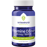 Vitakruid Vitamin D3 Vegan 25mcg 1000IE 120