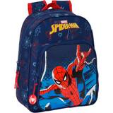 Väskor Skolryggsäck Spider-Man Neon Marinblå 27 x 33 x 10 cm