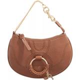 See by Chloé Bruna Väskor See by Chloé Hobo Bags Hana Leather Shoulder Bag brown Hobo Bags for ladies unisize
