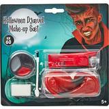 Ansiktsfärger & Kroppsfärger - Djävular & Demoner Smink Halloween Devil Makeup Set