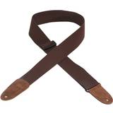 Mocka Remmar & Band Levy's Leathers Brown Cotton Guitar Strap